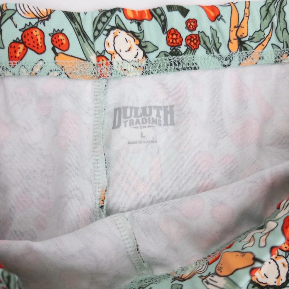 Duluth Trading Co. Women's Birds Egg Green Garden Haul Leggings - Picture 4 of 4